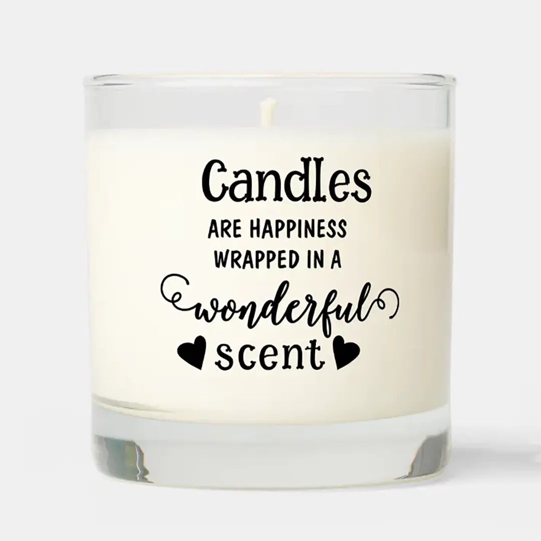 Vizons Design Happiness Scented Candles Home Decor Gifts