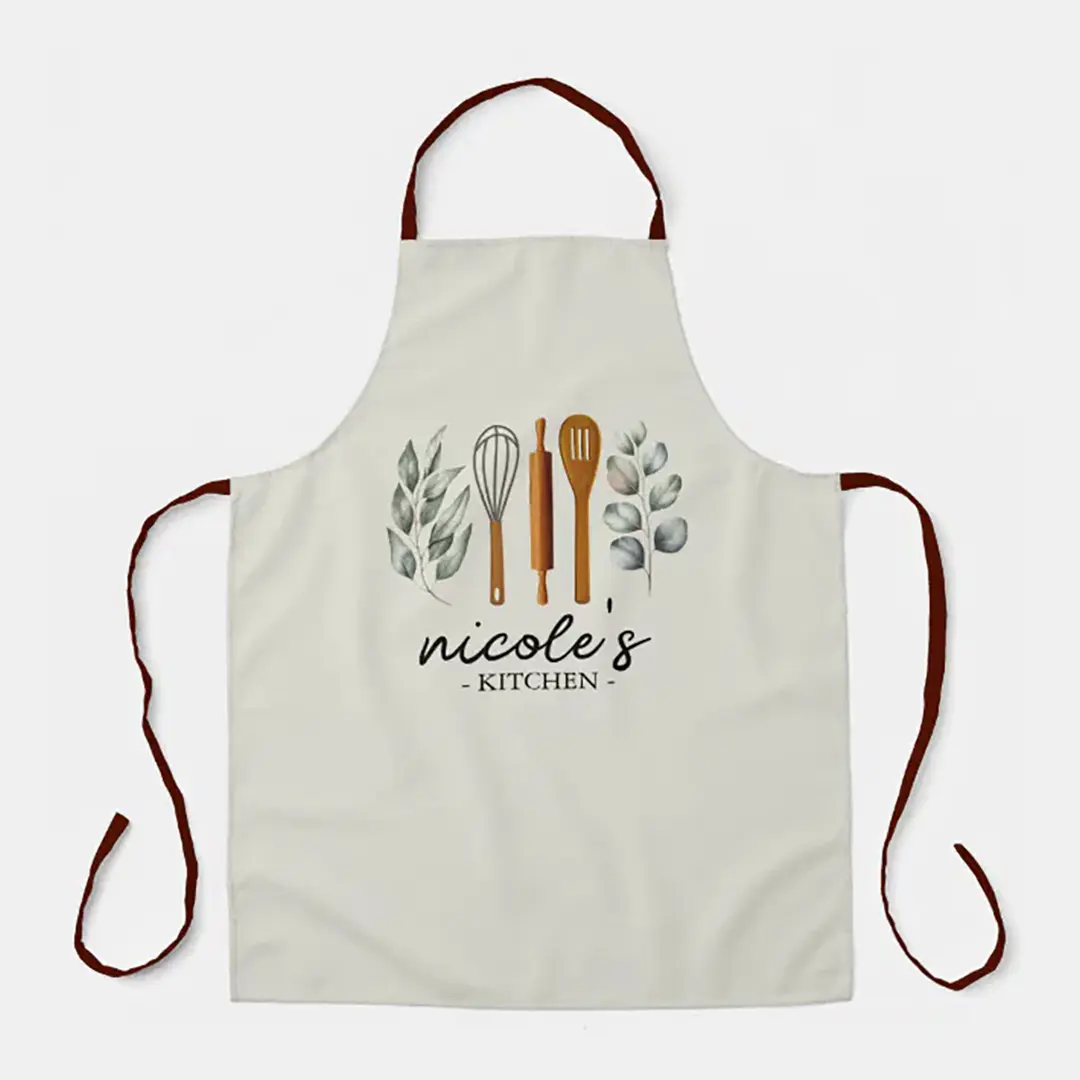 Vizons Design Personalized Kitchen Utensils Apron Home Decor Gifts